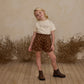 Rylee + Cru Boxy Tee Howdy Natural