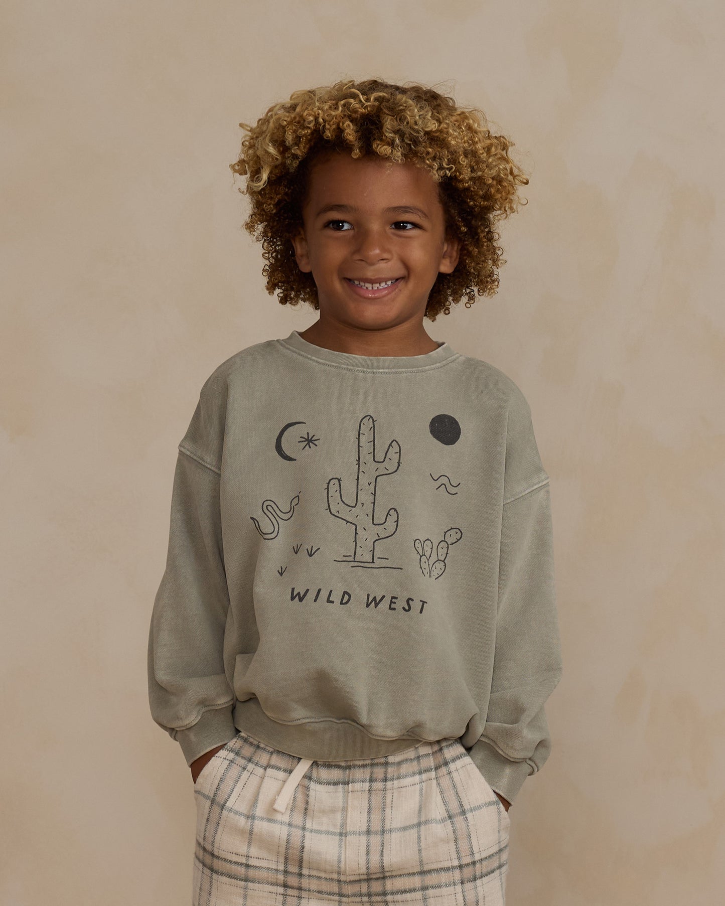 Rylee + Cru Relaxed Sweatshirt Wild West Laurel