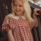 Rylee + Cru Heidi Dress Vintage Plaid Ruby