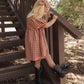 Rylee + Cru Teen Bow Vintage Plaid Ruby