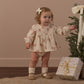 Rylee + Cru Sophia Top + Bloomer Set Peppermint Bows