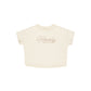 Rylee + Cru Boxy Tee Howdy Natural