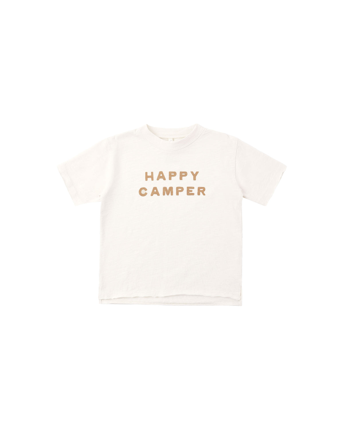 Rylee + Cru Raw Edge Tee Happy Camper