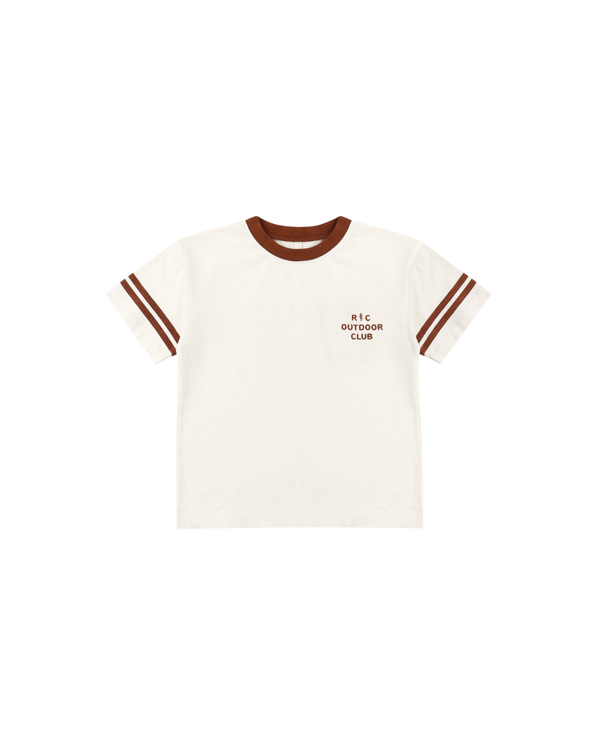 Rylee + Cru Varsity Tee RC Outdoor Club Ivory