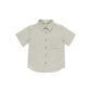 Rylee + Cru Collared Short Sleeve Shirt Laurel Diamond