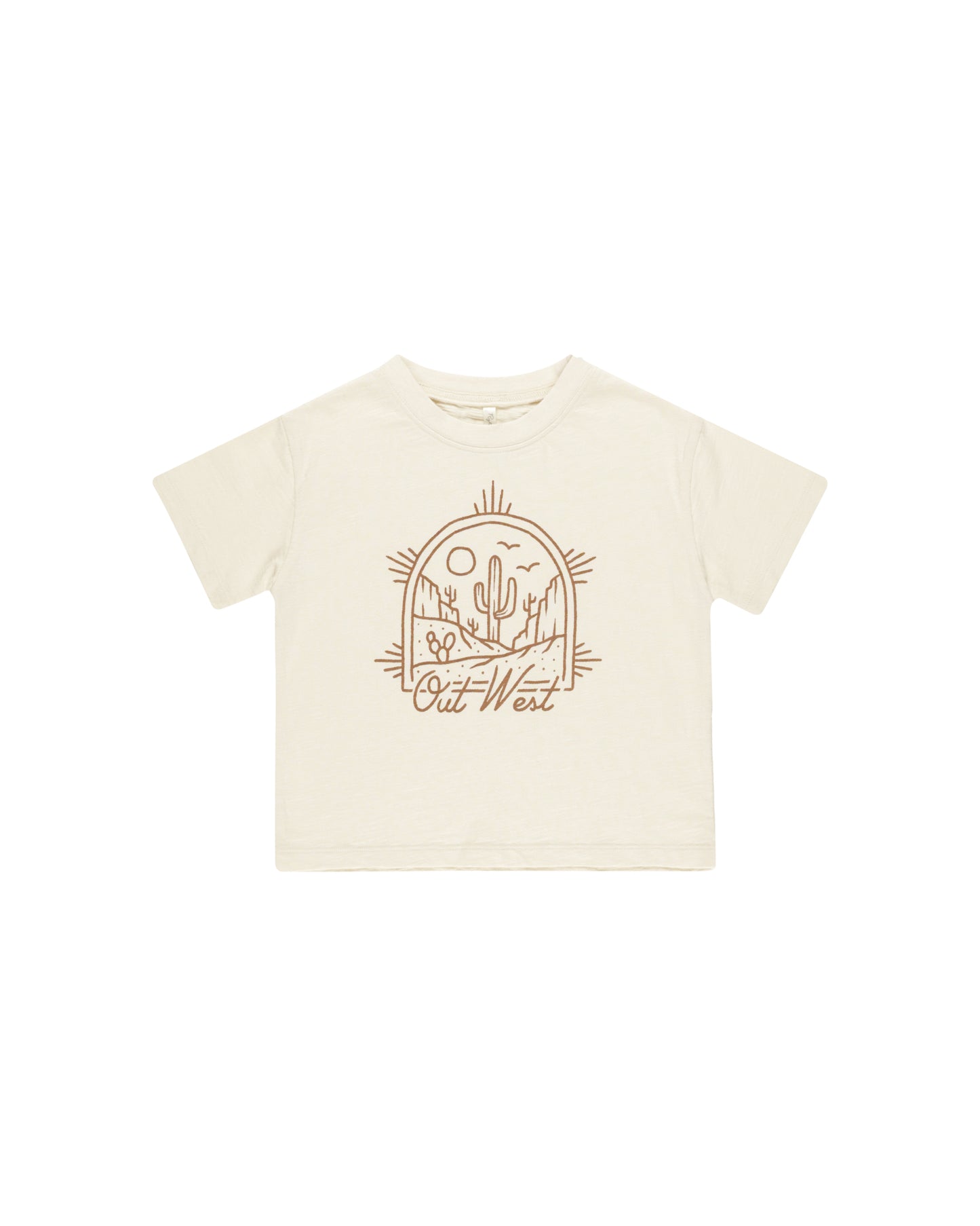 Rylee + Cru Relaxed Tee Out West Natural