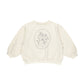 Rylee + Cru Oversized Sweatshirt Wildflower Natural