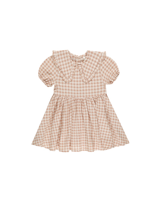 Rylee + Cru Camille Dress Pink Gingham