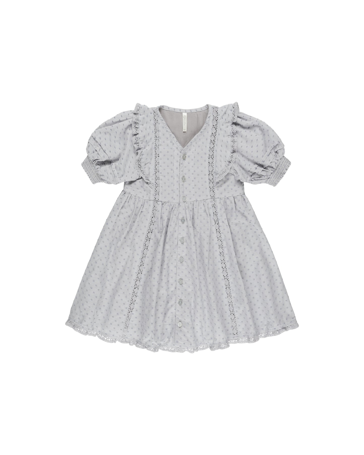 Rylee + Cru Lana Dress Dusty Blue