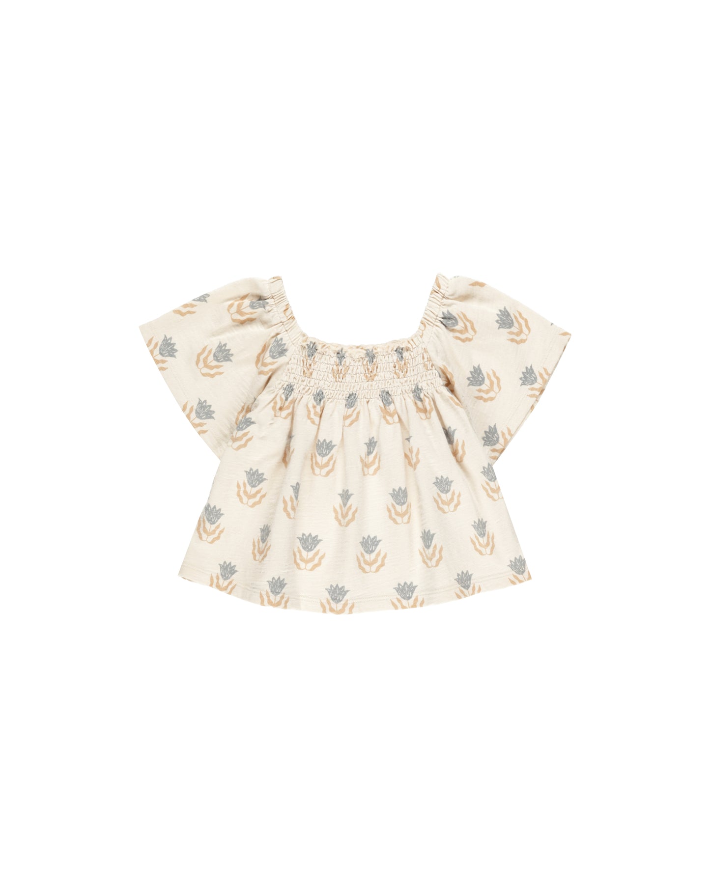 Rylee + Cru Kate Top Flora Natural