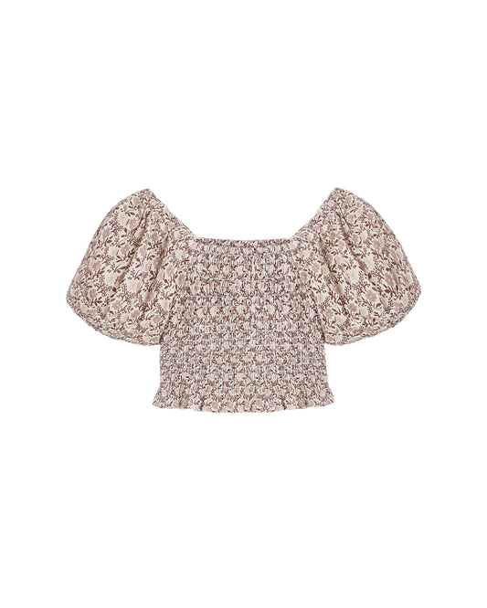Rylee + Cru Trixie Top Primrose