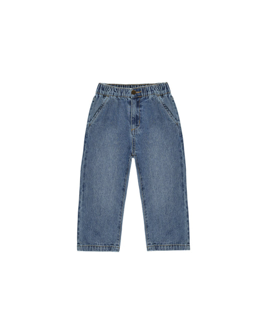 Rylee + Cru Baggy Pant Indigo