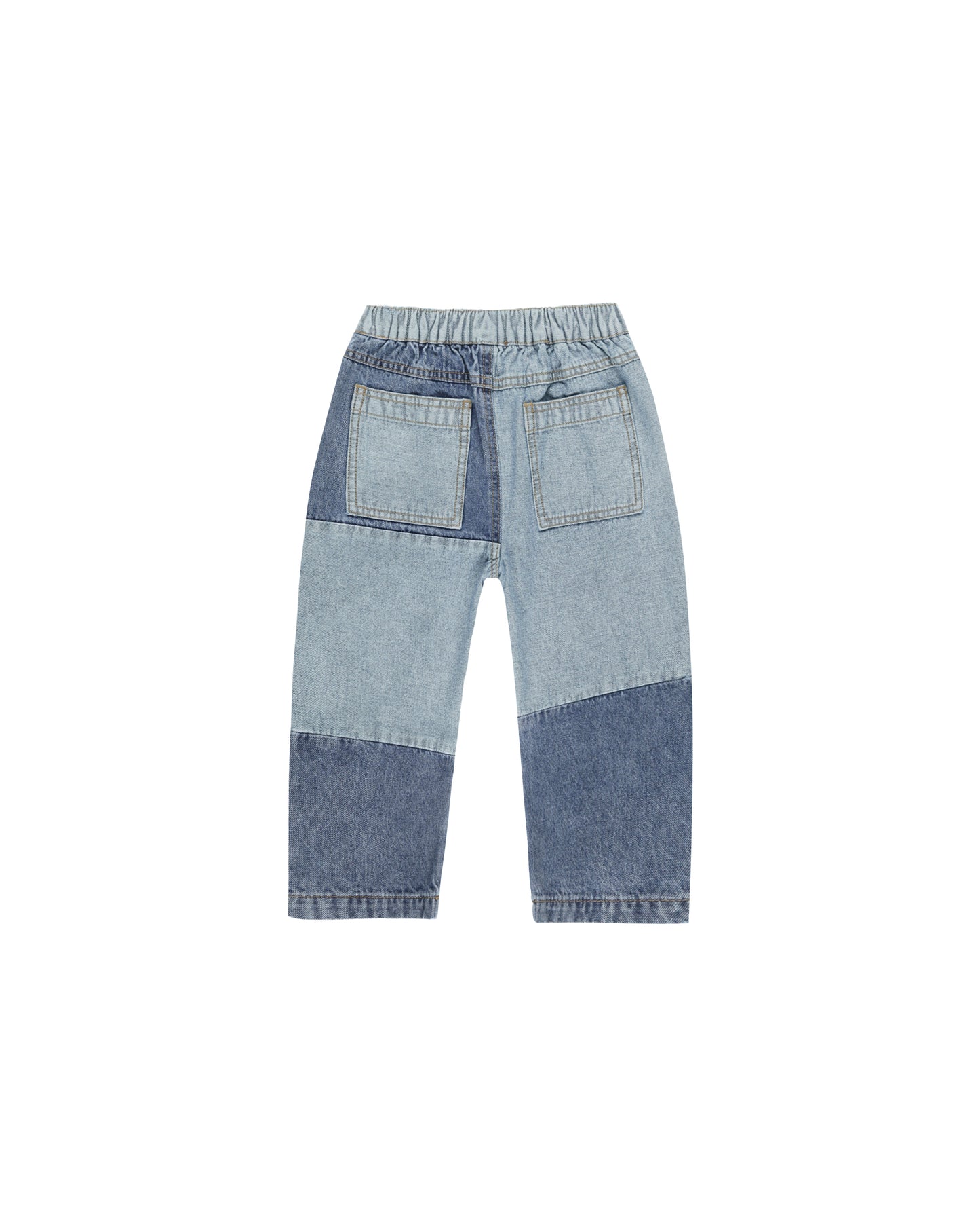 Rylee + Cru Baggy Pant Light Washed Denim