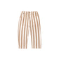 Rylee + Cru Baggy Pant Fawn Pinstripe