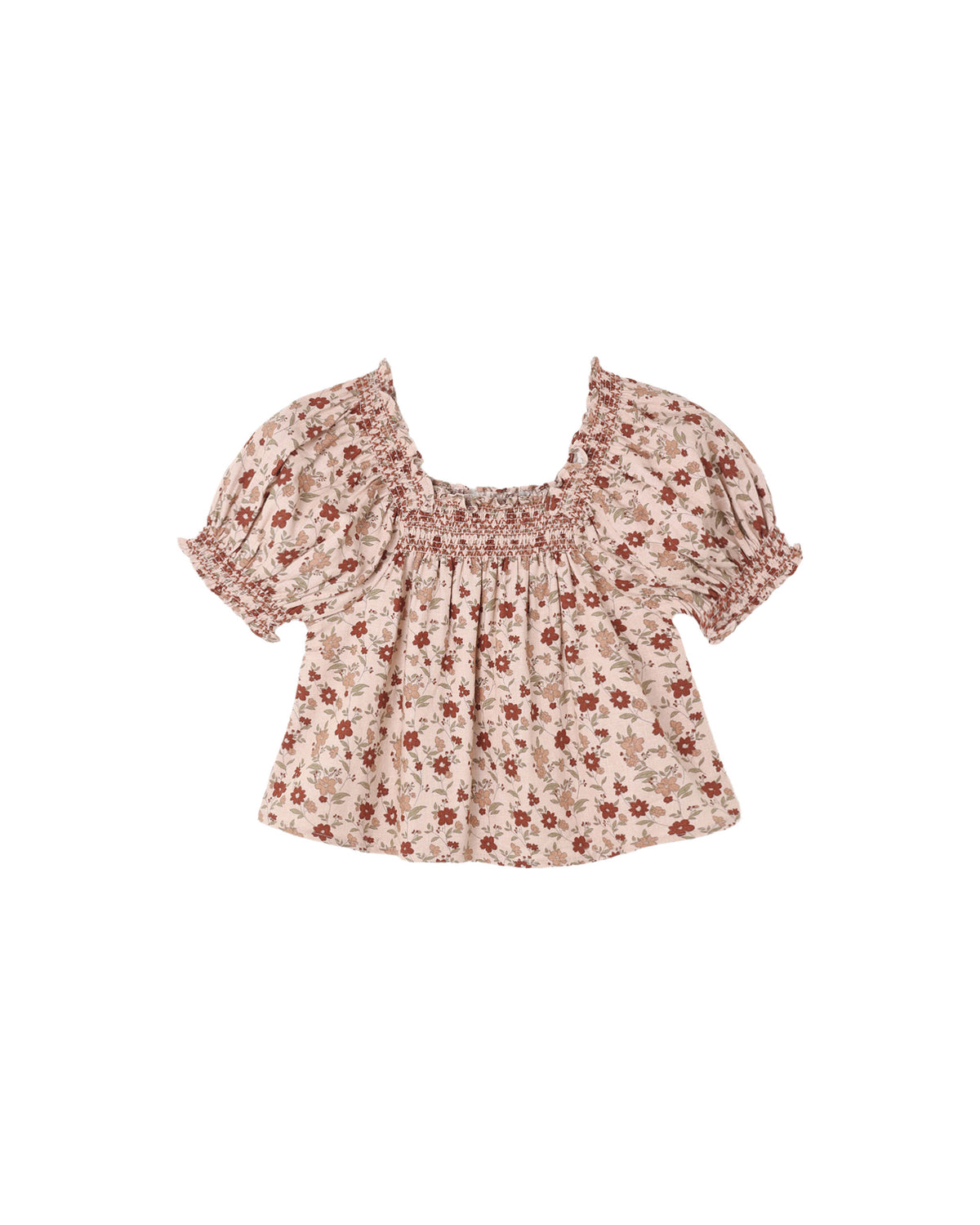 Rylee + Cru Ada Blouse Pink Floral Blush