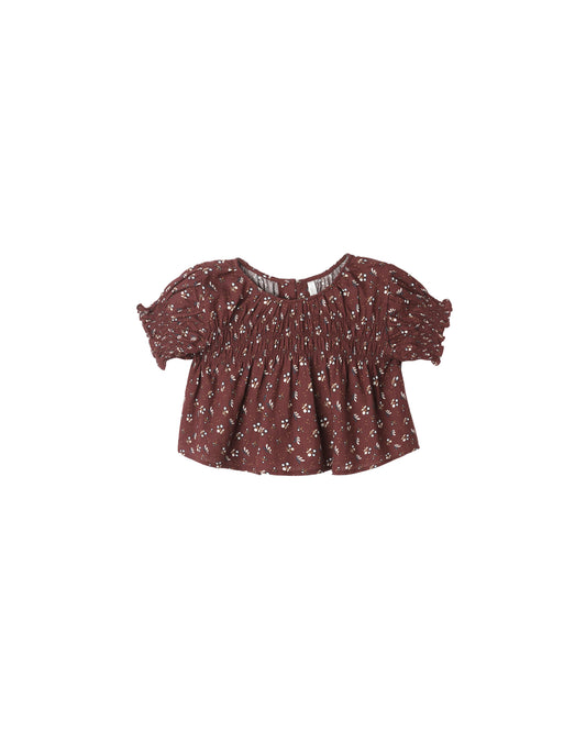 Rylee + Cru Colette Top Harvest Berry