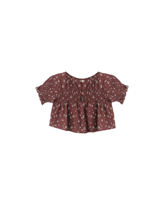 Rylee + Cru Colette Top Harvest Berry