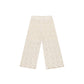 Rylee + Cru Crochet Knit Pant Natural