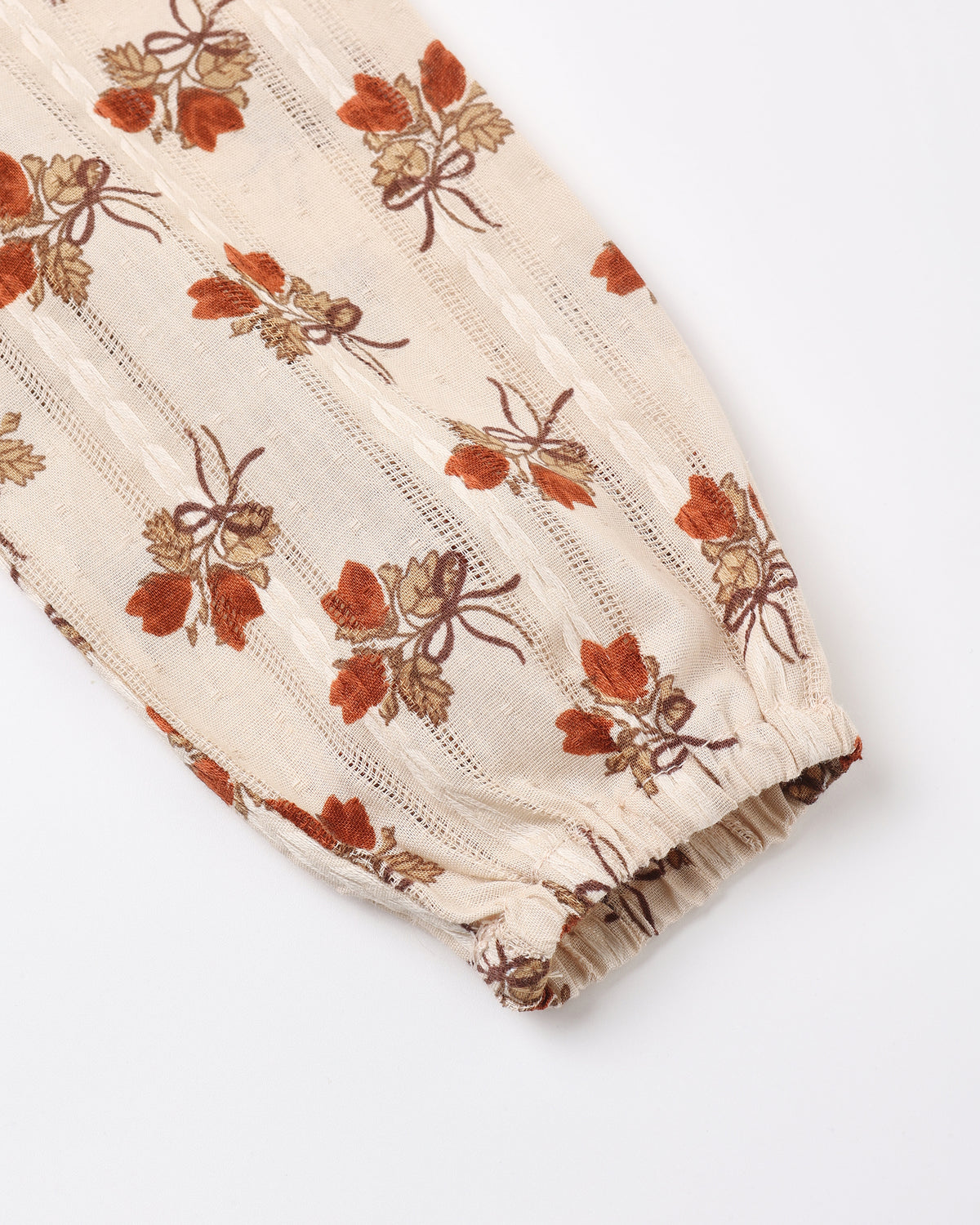 Rylee + Cru Sophia Top + Bloomer Set Bouquet Antique