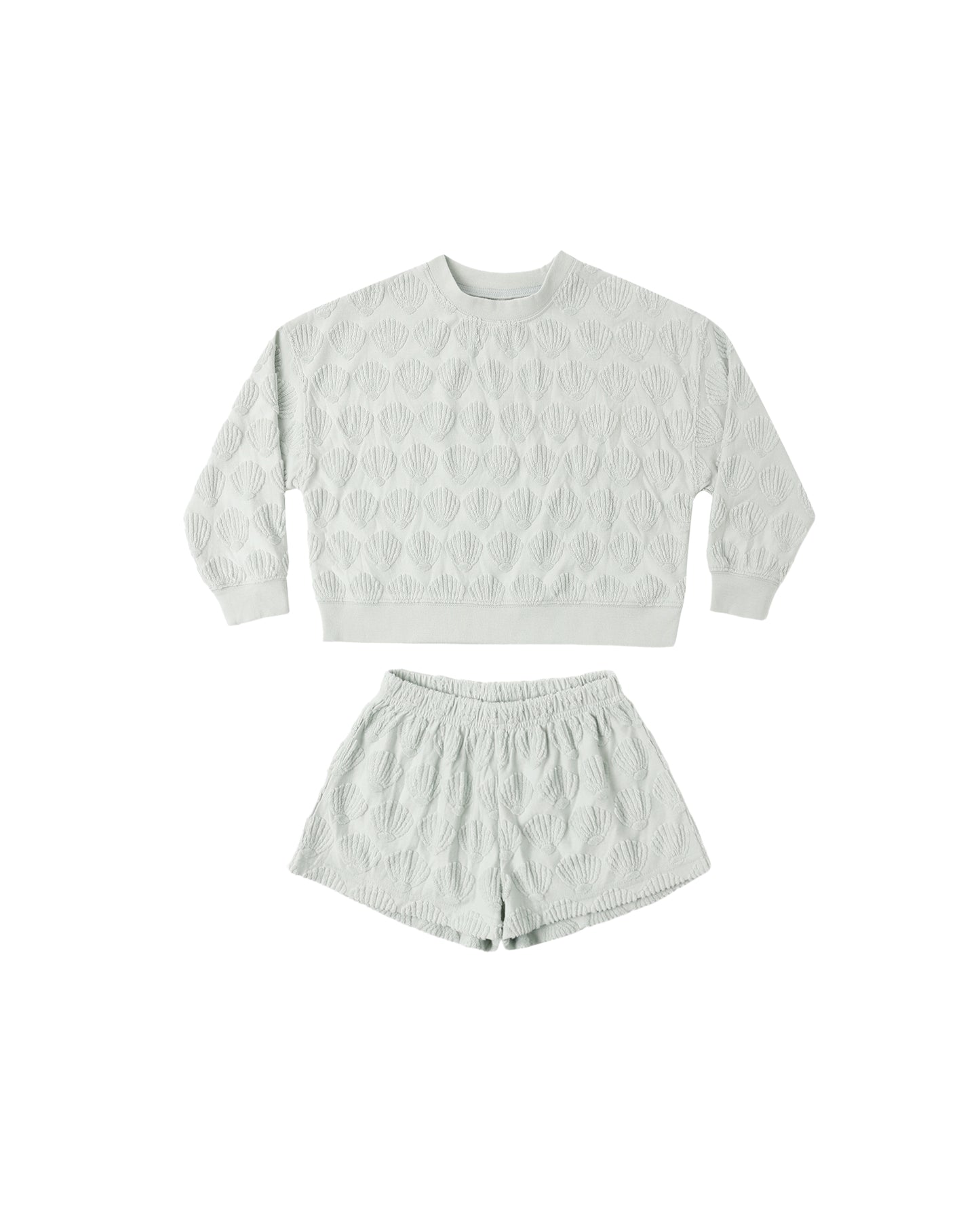 Rylee + Cru Karli Set Seashells Seafoam