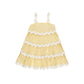 Ryee + Cru Ric Rac Dress Yellow