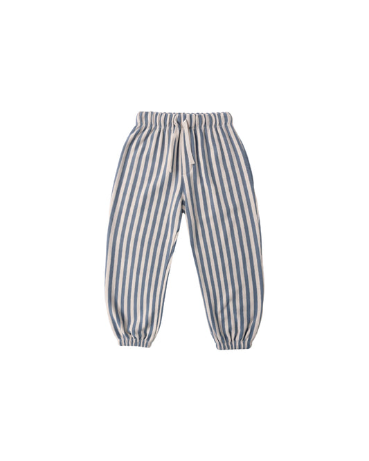 Rylee + Cru Relaxed Jogger Marine Stripe