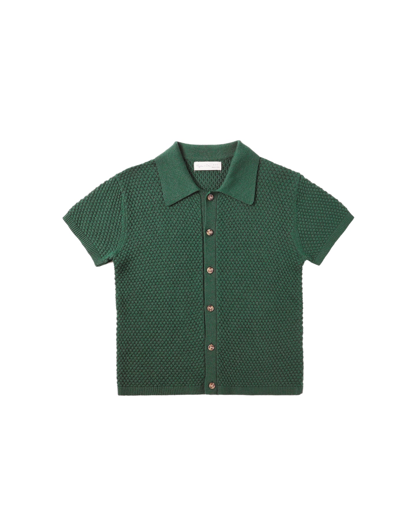 Rylee + Cru Aiden Polo Green