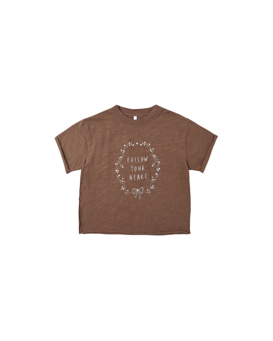 Rylee + Cru Vintage Tee Follow Your Heart