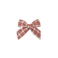 Rylee + Cru Teen Bow Vintage Plaid Ruby