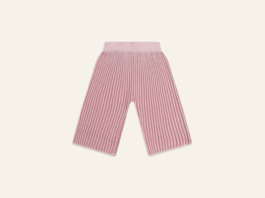 Illoura The Label Essential Knit Pants Strawberry Stripe