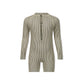 Jamie Kay Rocco Suit Fine Vertical Stripe Dark Olive