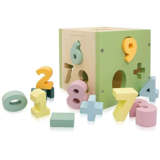 Sassi Wooden Sorting Box and Book Numbers