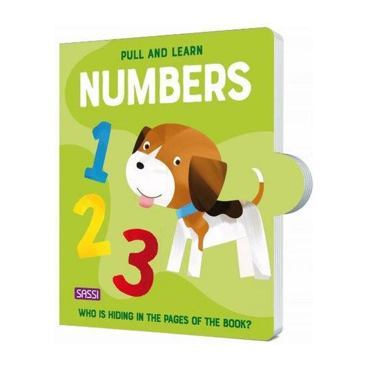 Sassi Pull and Play Book Numbers