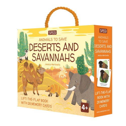 Sassi Game Memory Matching Animals To Save Deserts & Savannahs