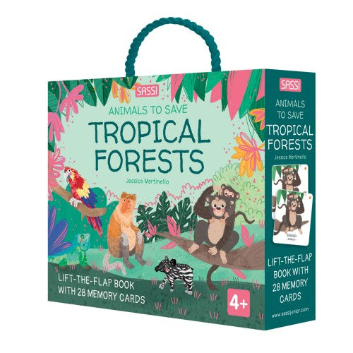 Sassi Game Memory Matching Animals To Save Tropical Forests