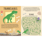 Sassi Stickers and Activities Book Dinosaurs