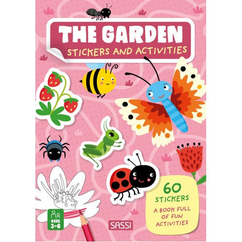 Sassi Stickers and Activities Book The Garden