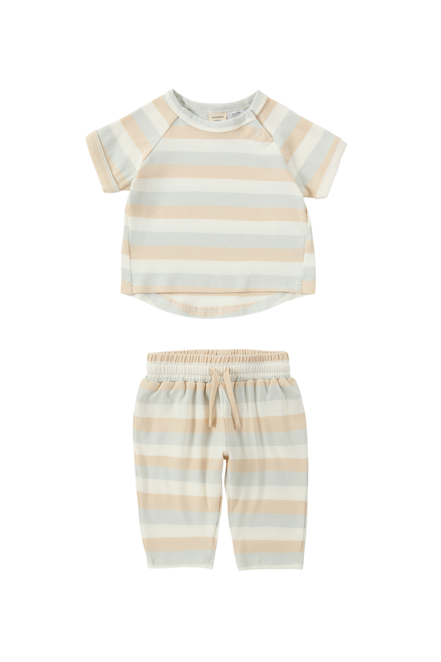 Susukoshi Boxy Tee x Summer Pant Set Beach Days