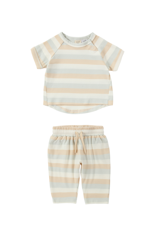 Susukoshi Boxy Tee x Summer Pant Set Beach Days