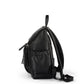 OiOi Mini Vegan Leather Signature Backpack Black