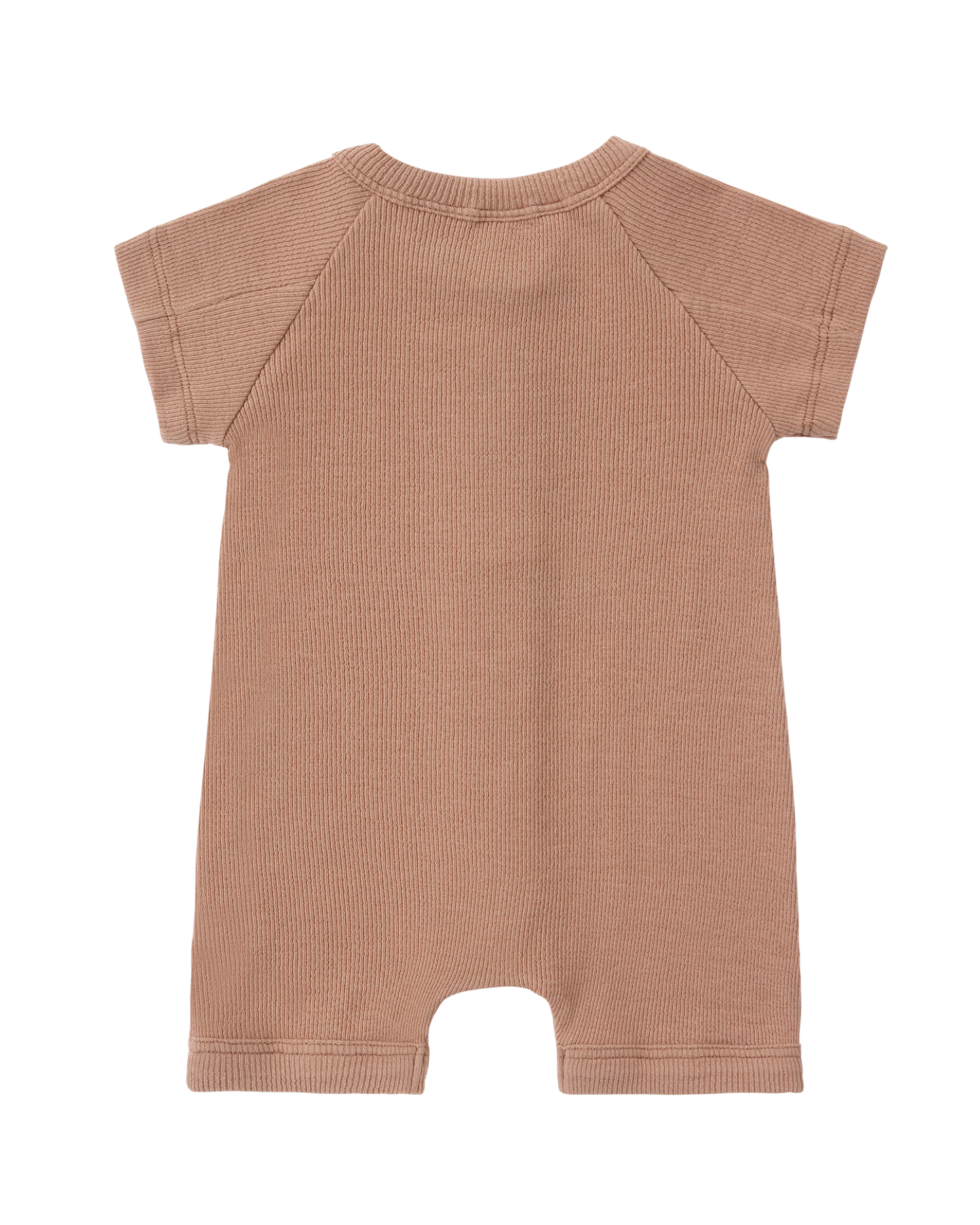 Susukoshi Snap Romper Terracotta