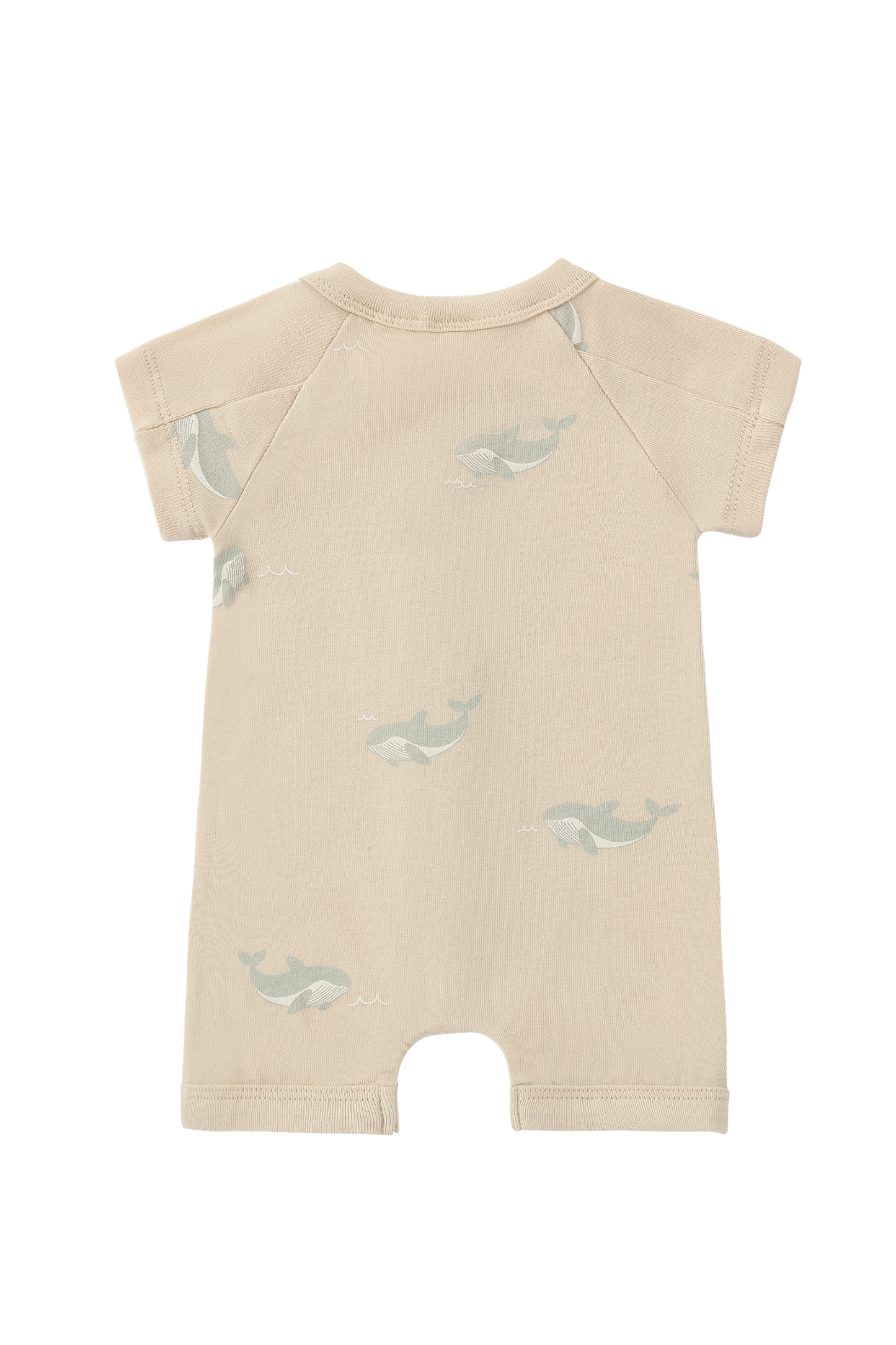 Susukoshi Snap Suit Short Sleeve Whale