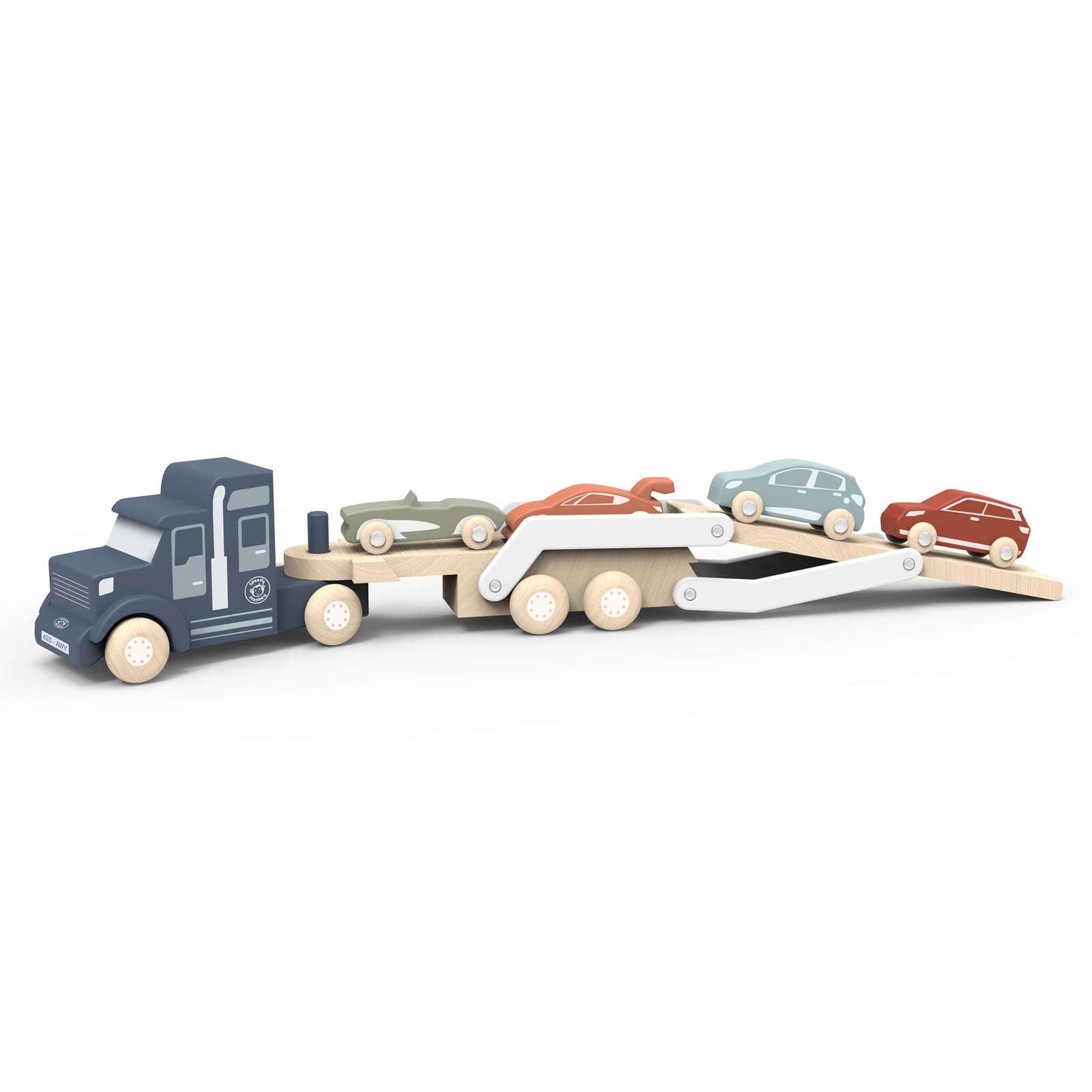 Speedy Monkey Wooden Car Transporter