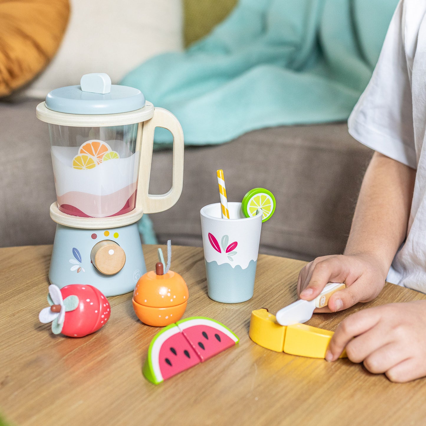 Speedy Monkey Wooden Blender Set