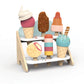 Speedy Monkey Wooden Ice Cream Set