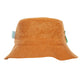 Acorn Terry Towelling Bucket Hat Caramel