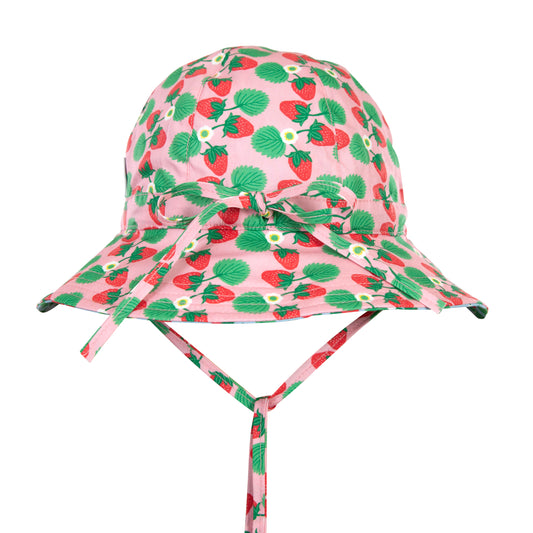 Acorn Reversible Sun Hat Strawberry