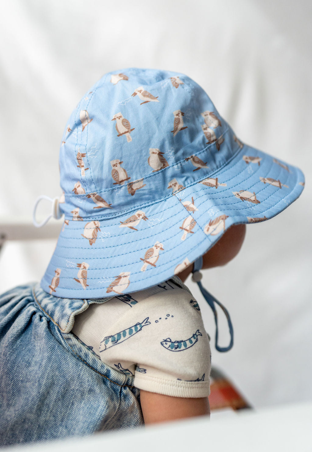 Acorn Wide Brim Infant Sunhat Kookaburra