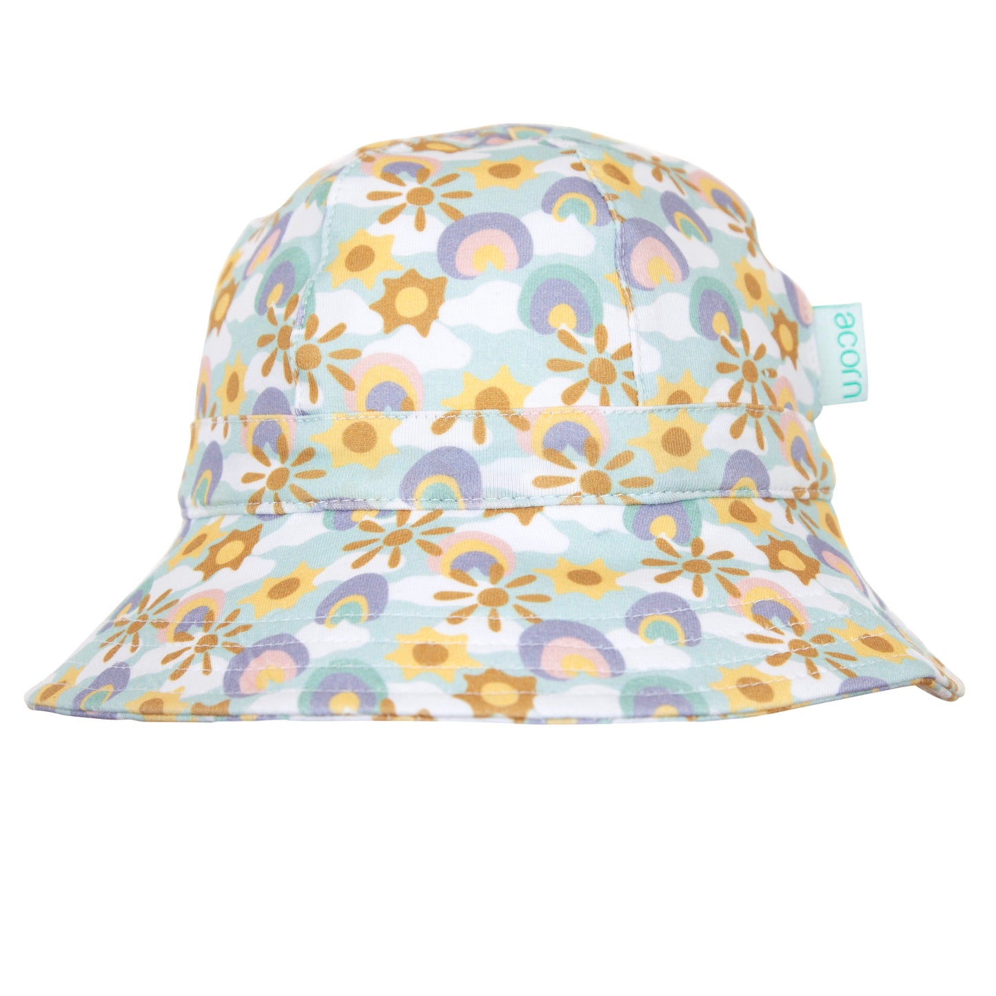 Acorn Stretch Cotton Wide Brim Sunhat Starburst