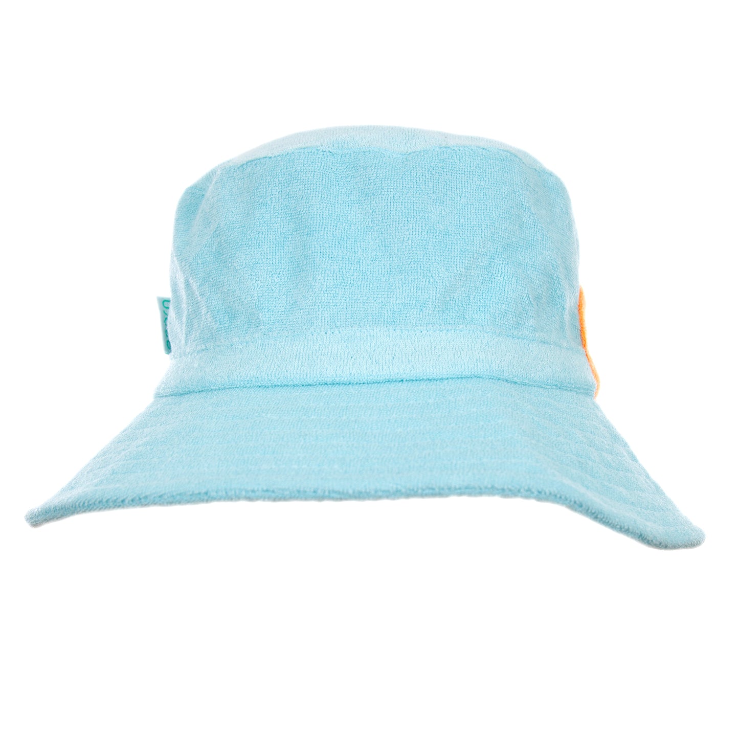 Acorn Terry Towelling Bucket Hat Light Blue